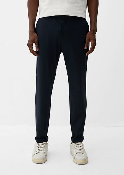 s.Oliver Stoffhose Slim: Joggsuit-Hose aus Stretch-Jersey Durchzugkordel günstig online kaufen