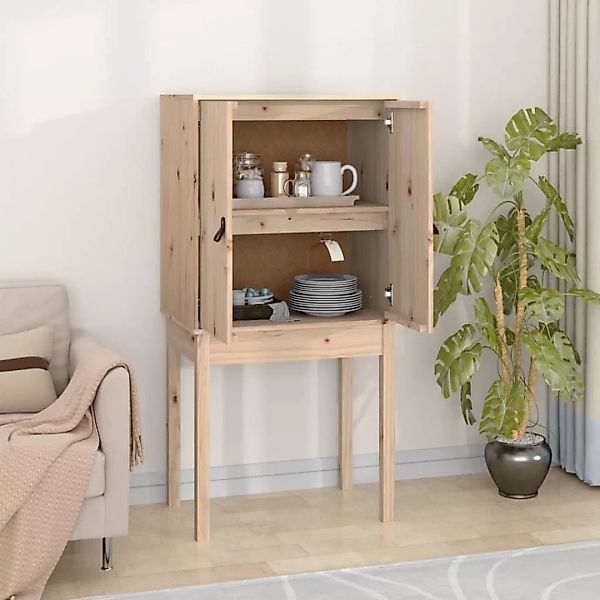 Vidaxl Highboard 60x40x120 Cm Massivholz Kiefer günstig online kaufen