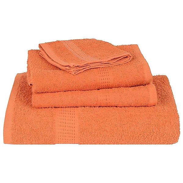 vidaXL Handtücher 4 Stk Orange 100x200 cm 360 g/m² 100% Baumwolle 136915 günstig online kaufen
