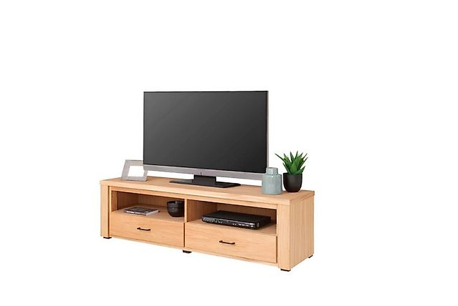 Xlmoebel TV-Schrank Neue klassische Holzkommode mit Vitrine und TV-Ständer günstig online kaufen