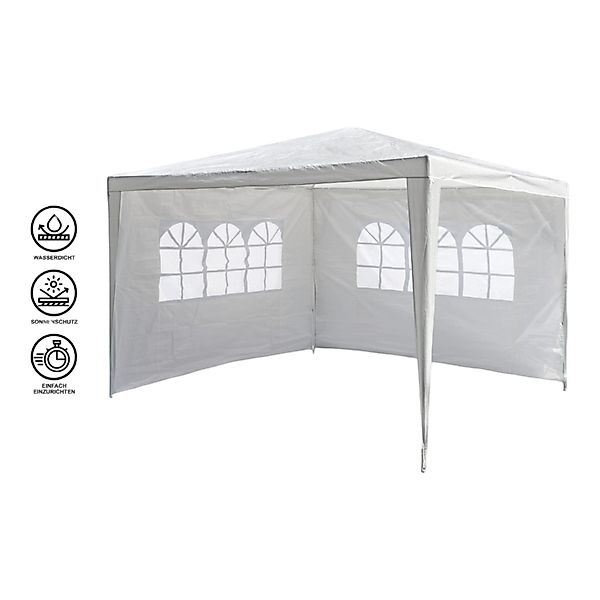 KEINerlei® Pavillon Pavillon Gartenzelt 3x3m Partyzelt günstig online kaufen