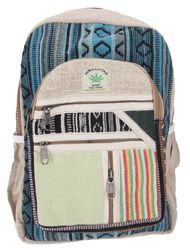 Guru-Shop Freizeitrucksack Bunter Ethno Hanf Rucksack günstig online kaufen