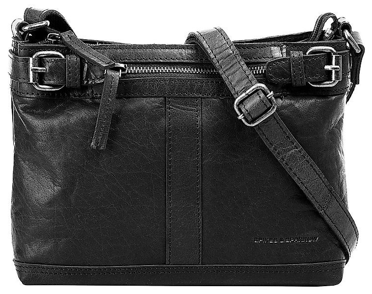 Spikes & Sparrow Umhängetasche, echt Leder günstig online kaufen