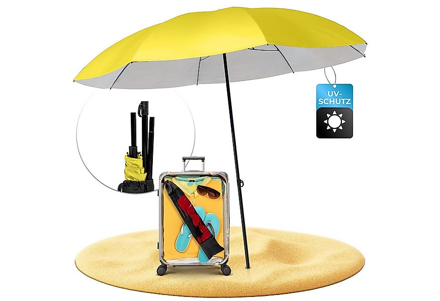 Styngard Sonnenschirm Reise Sonnenschirm Nizza, LxB: 180,00x155,00 cm, mit günstig online kaufen