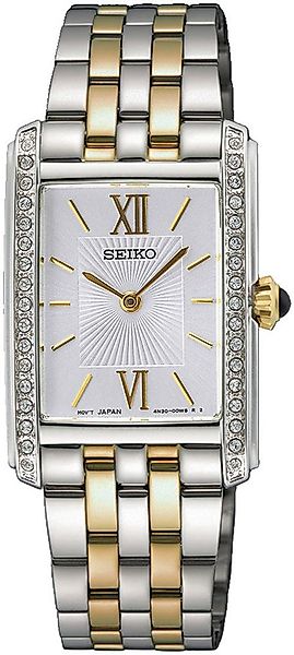 Seiko Quarzuhr SWR093P1, Armbanduhr, Damenuhr, Edelstahlarmband, günstig online kaufen
