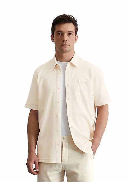 Marc OPolo Poloshirt "mit feiner Waffelstruktur" günstig online kaufen