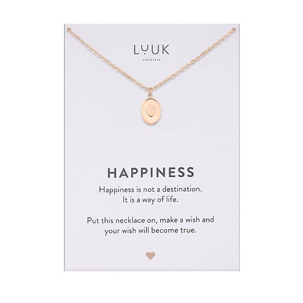LUUK LIFESTYLE Kette mit Anhänger Herz günstig online kaufen