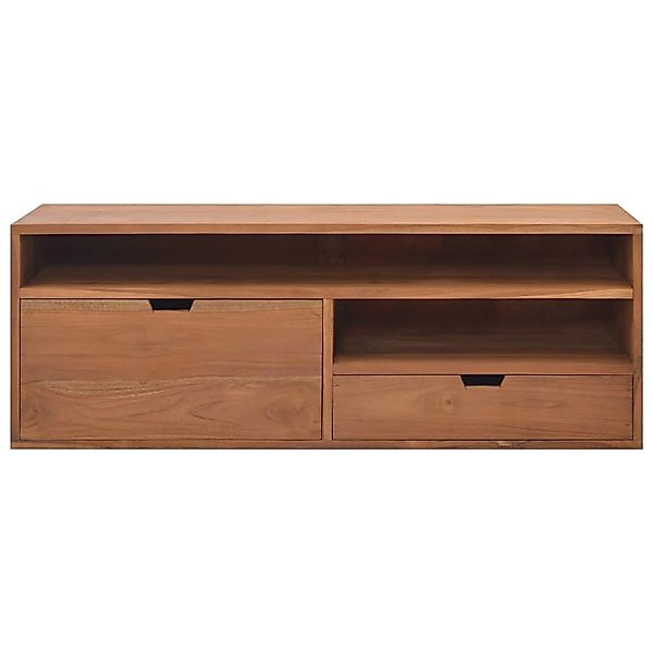 Tv-schrank 110x30x40 Cm Massivholz Teak günstig online kaufen