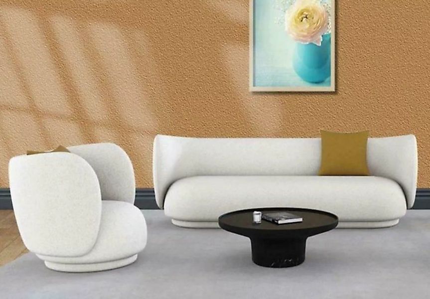 JVmoebel Sofa, Sofagarnitur 2+1 Sitzer Velvet Sofa Wohnlandschaft Design günstig online kaufen