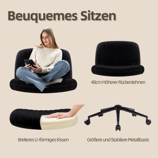 Intimate WM Heart Bürostuhl Ohne Armlehnen, günstig online kaufen