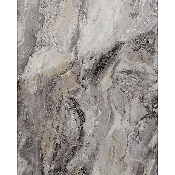 WALLFACE 19340 MARBLE ALPINE Wandverkleidung in Marmor Optik glänzend Grau günstig online kaufen