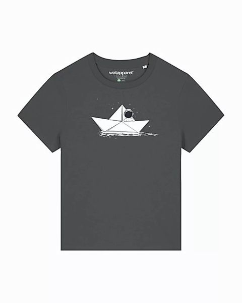 wat? Apparel T-Shirt Astronaut in paper boat günstig online kaufen