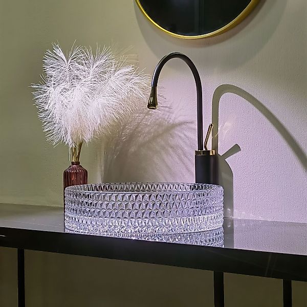 GTM Design Aufsatzwaschbecken Glas - Modern günstig online kaufen
