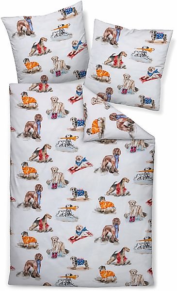 Janine Bettwäsche "modern art S 42169 09" mit Reißverschluss günstig online kaufen