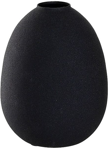 LEONARDO Dekovase CASOLARE 16,4 cm schwarz Metall (1 St) günstig online kaufen