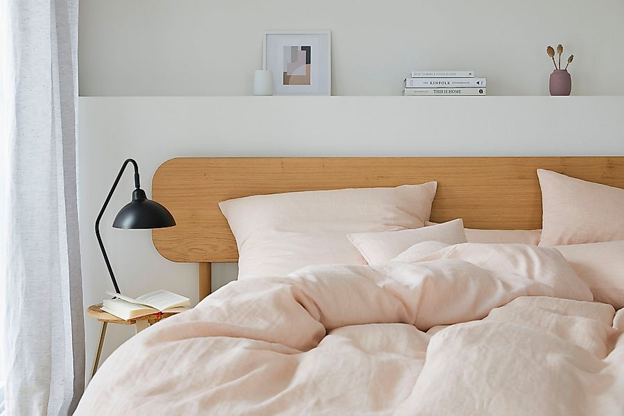 Elegante Bettwäsche Breezee, Halbleinen, 2 teilig, günstig online kaufen