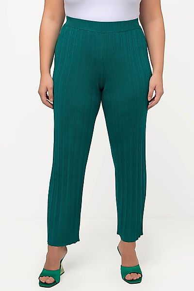 Ulla Popken Schlupfhose Strickhose Feinripp weites günstig online kaufen