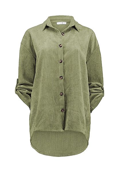 HaILY’S Blusenshirt Locker geschnitten mit abgerundetem günstig online kaufen