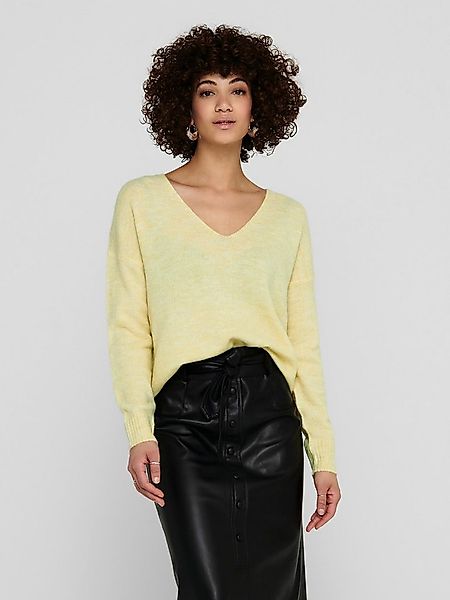 JDY V-Ausschnitt-Pullover JDYELANORA L/S V-NECK PULLO. KNT NOOS mit leicht günstig online kaufen