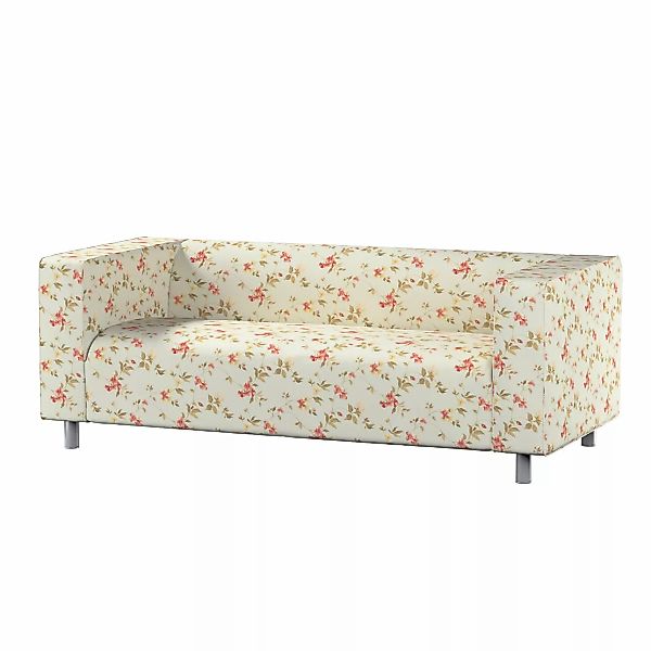 Bezug für Klippan 2-Sitzer Sofa, blau-rosa, Sofahusse, Klippan 2-Sitzer, Lo günstig online kaufen