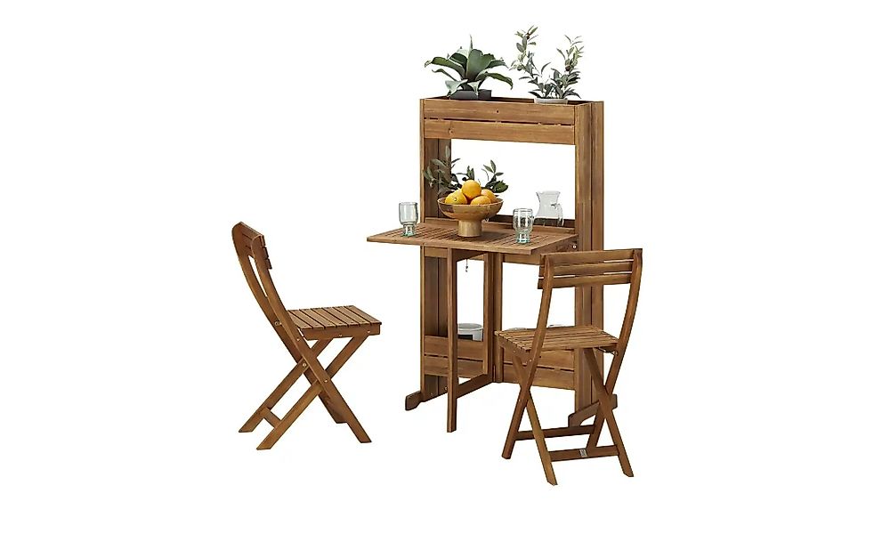 Balkongruppe  Prato ¦ holzfarben Garten > Gartenmöbel > Gartenmöbelsets - H günstig online kaufen