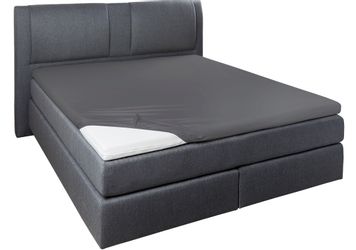 Primera Spannbettlaken Elasthan-Feinjersey Topper, Jersey-Elasthan, Gummizu günstig online kaufen