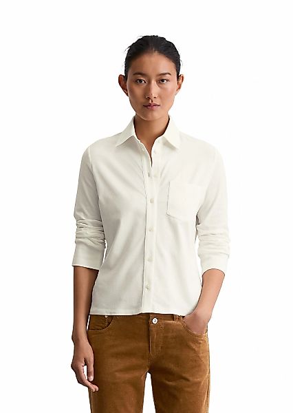 Marc OPolo Blusenshirt "aus Organic-Cotton-Stretch" günstig online kaufen