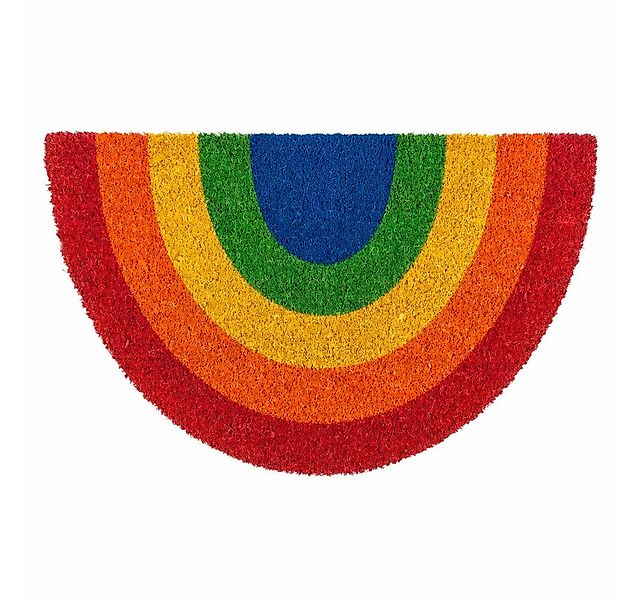 ReWu Fußmatte Fußmatte, Pride, halbrund, ca60x40cm, mit Headercard zum Aufh günstig online kaufen