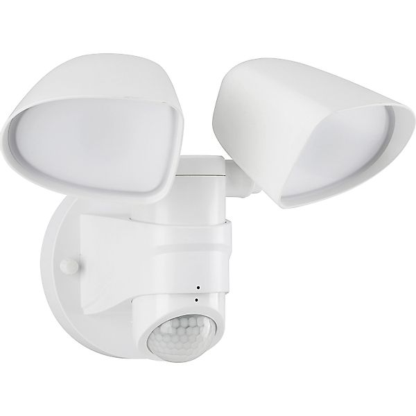 Telefunken LED-Außenleuchte mit Bewegungsmelder 2-flammig 1000 lm Weiß günstig online kaufen