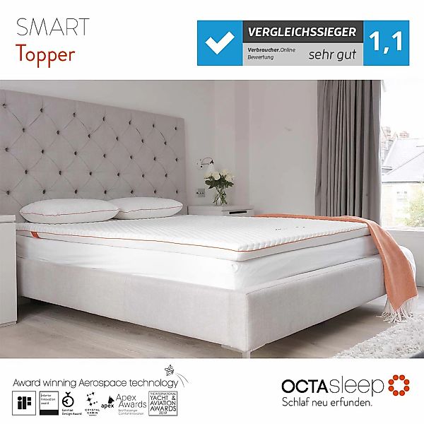OCTAsleep Topper "Octasleep Smart", (1 St.), OCTAspring Aerospace Technolog günstig online kaufen