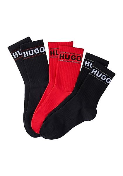 HUGO Freizeitsocken 3P QS GIFT LOGO C (3) mit Label günstig online kaufen