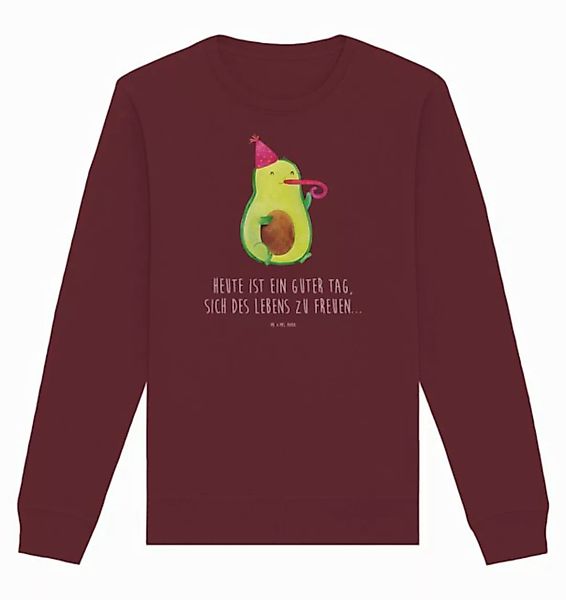 Mr. & Mrs. Panda Longpullover Avocado Feier Größe XXL - Burgundy - Geschenk günstig online kaufen