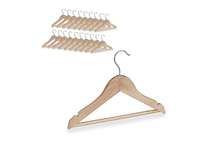 relaxdays Kleiderbügel 40 x Kinder Kleiderbügel günstig online kaufen