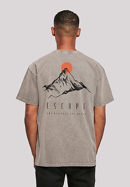 F4NT4STIC T-Shirt "Oversize Escape Discover the World Mountain", Premium Qu günstig online kaufen