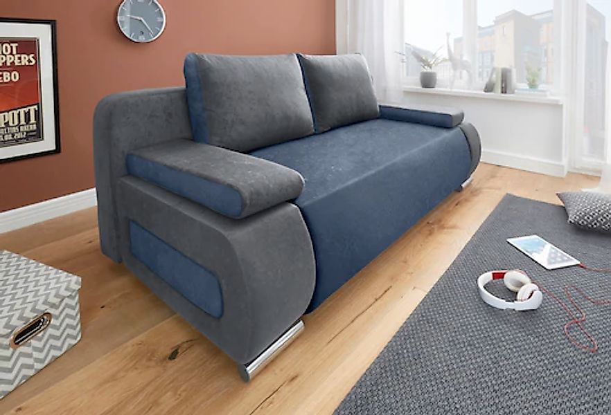 COLLECTION AB Schlafsofa »Moritz«, mit Bettfunktion und Bettkasten, komfort günstig online kaufen