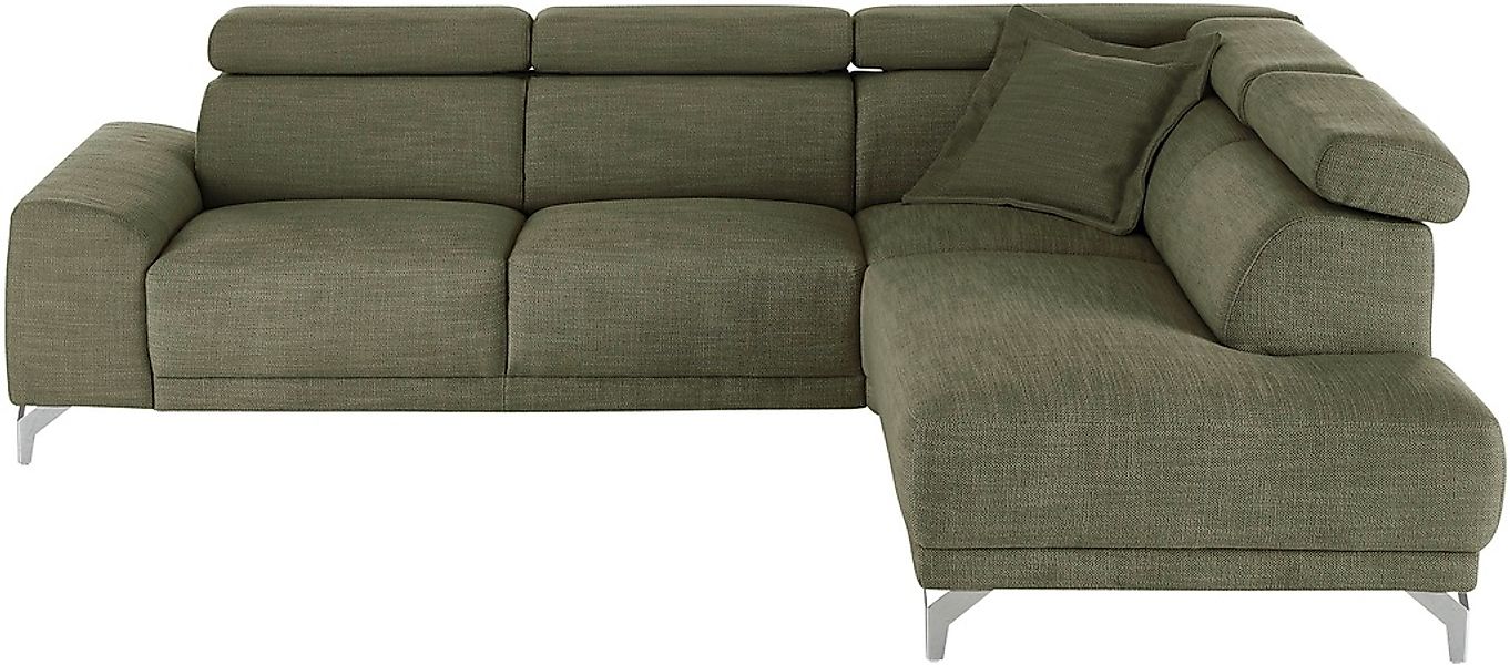 3C Candy Ecksofa »Greve Sofa immer mit manuelle Kopfteilverstellungen, mode günstig online kaufen