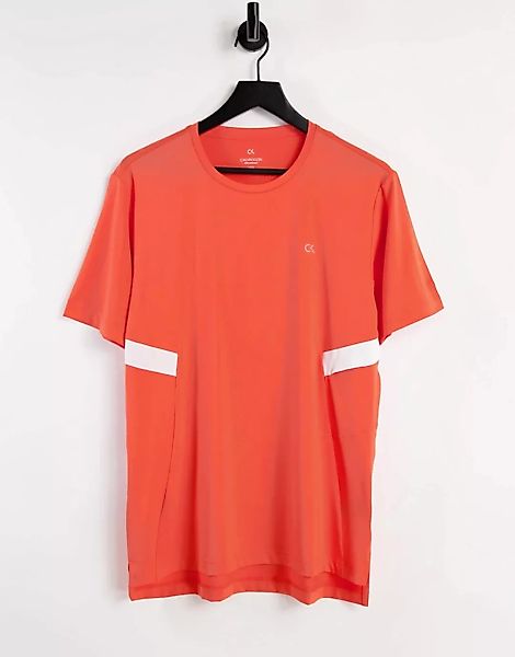 Calvin Klein – Sport – T-Shirt-Rot günstig online kaufen