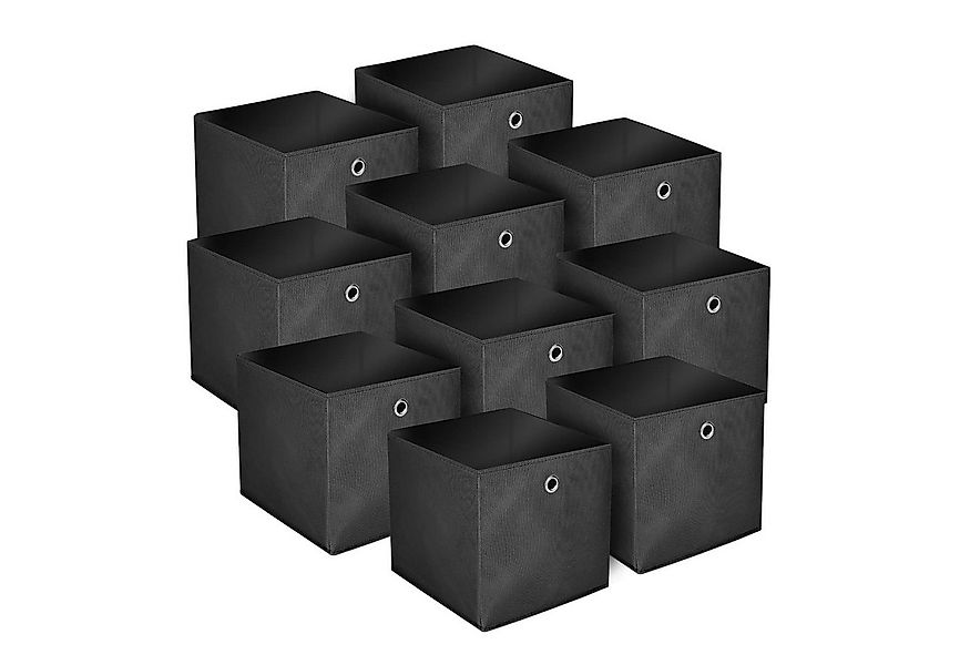 Youyijia Aufbewahrungsbox Pack of 10 Storage Boxes Folding Box 32 x 32 x 32 günstig online kaufen