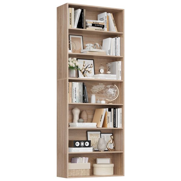 Homfa Bücherregal, 210cm Standregal, Bücherschrank mit günstig online kaufen