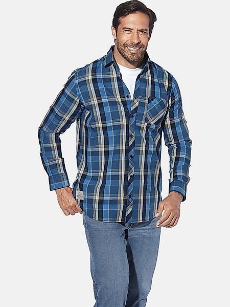 Jan Vanderstorm Langarmhemd JORVAR mit Brusttasche günstig online kaufen