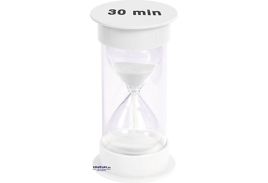 EDUPLAY Lernspielzeug Sanduhr 30 min, Ø 6,5 x 12,5 cm hoch günstig online kaufen