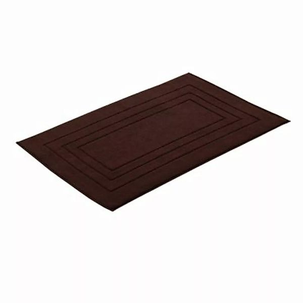 Vossen Badematte Calypso Feeling dark brown - 693 Badematten braun Gr. 60 x günstig online kaufen