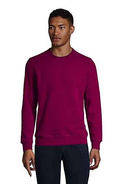 Sweatshirt mit rundem Ausschnitt, Herren, Größe: S Normal, Lila, Baumwoll-M günstig online kaufen