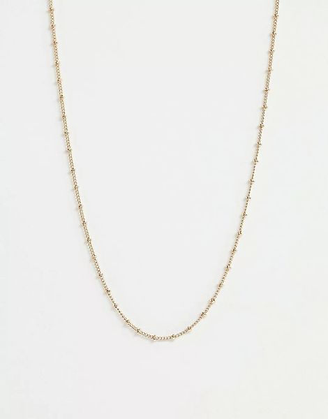 ASOS DESIGN – Goldene Halskette günstig online kaufen