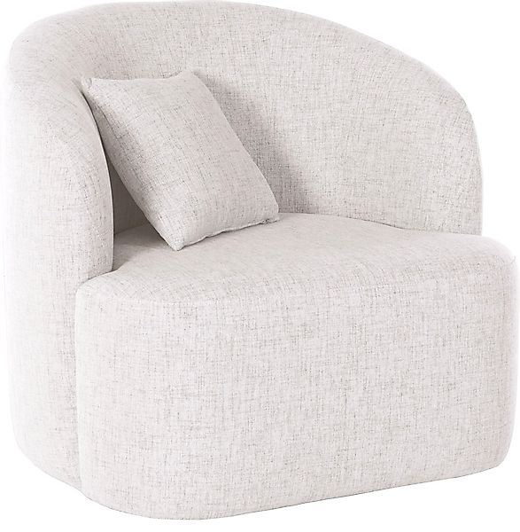 LeGer Home by Lena Gercke Drehsessel "Dilara Sessel" gerundete Rückenlehne günstig online kaufen