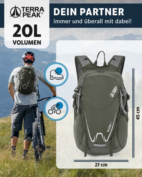 Terra Peak Sportrucksack Active 20, 20L günstig online kaufen
