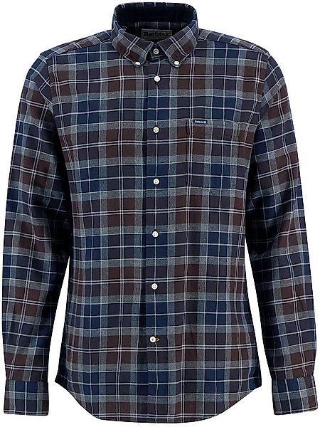Barbour Fortrose Hemd Tartan Navy Braun - Größe XL günstig online kaufen