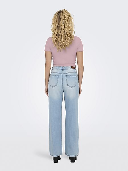 ONLY Kurzarmshirt ONLBETTY S/S O-NECK SHORT günstig online kaufen