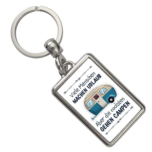 speecheese Schlüsselanhänger Die coolsten gehen campen günstig online kaufen