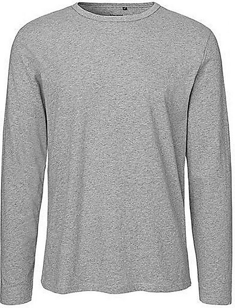 Neutral Langarmshirt Herren Long Sleeve T-Shirt / 100% Fairtrade-Baumwolle günstig online kaufen